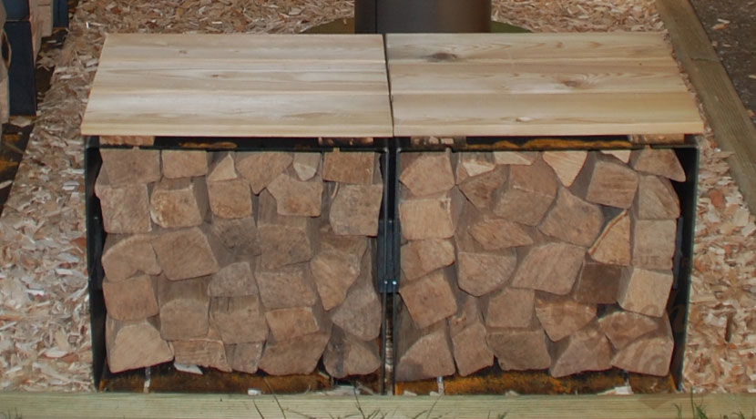 GscheitHolz Stahlquadrat