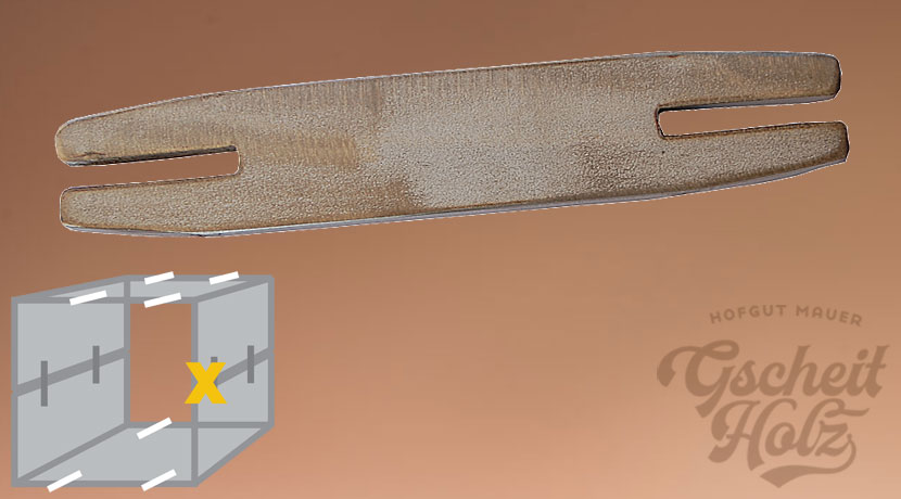 Stahlquadrat – Verbindungselement V