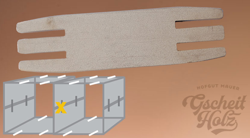 Stahlquadrat – Verbindungselement VSS