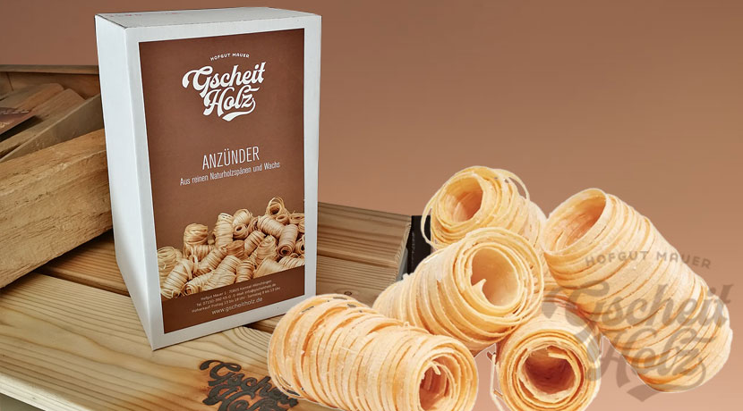 GscheitHolz Anzünder